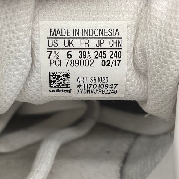 adidas Stan Smith Shoes Womens Size 7.5 White Leather Comfort Walking Sneakers - Picture 8 of 8